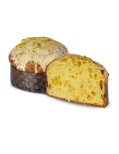 PANETTONE ARTIGIANALE AL CIOCCOLATO AL PISTACCHIO 1KG